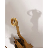 Sparkling Round Stacking Ring Set - 3 Piece Collection