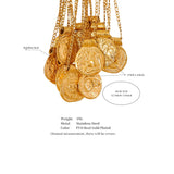 Constellation Pendant Necklace - Gold Plated Zodiac Jewelry