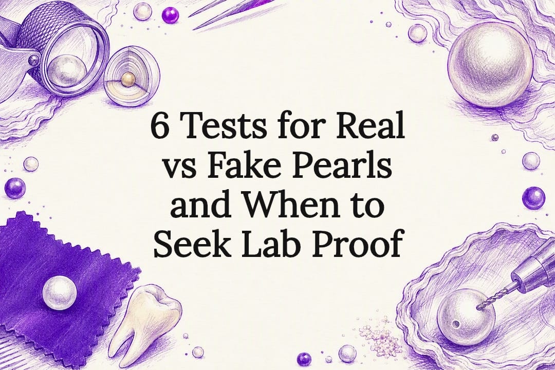 Pearl authenticity testing title card