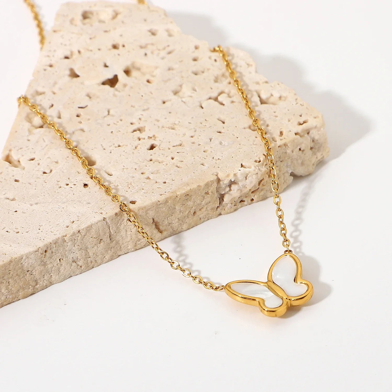 Ezra Gems jewelry set, hypoallergenic, tarnish-free, waterproof everyday jewelry