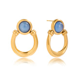 Horseshoe Layered Necklace and Earring Set — waterproof hypoallergenic stainless steel 18K gold-plated jewelry | Ezra Gems