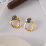 Horseshoe Layered Necklace and Earring Set — waterproof hypoallergenic stainless steel 18K gold-plated jewelry | Ezra Gems
