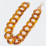 Statement Acrylic Chunky Chain Necklace