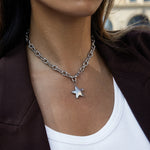 Smooth Star Pendant Necklace – Waterproof 18K Gold Plated Necklace | Ezra Gems