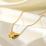 Dainty Butterfly Pendant Necklace