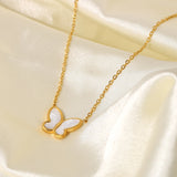 Dainty Butterfly Pendant Necklace