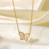 Dainty Butterfly Pendant Necklace