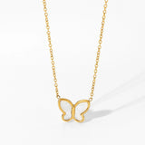 Dainty Butterfly Pendant Necklace