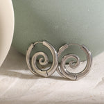 Twisted Spiral Chunky Hoop Earrings – Waterproof 18K Gold Plated Earrings | Ezra Gems