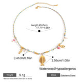Coastal Charm Pendant Necklace