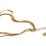 Adjustable Statement Chain Necklace