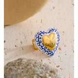 Heart Adjustable Ring