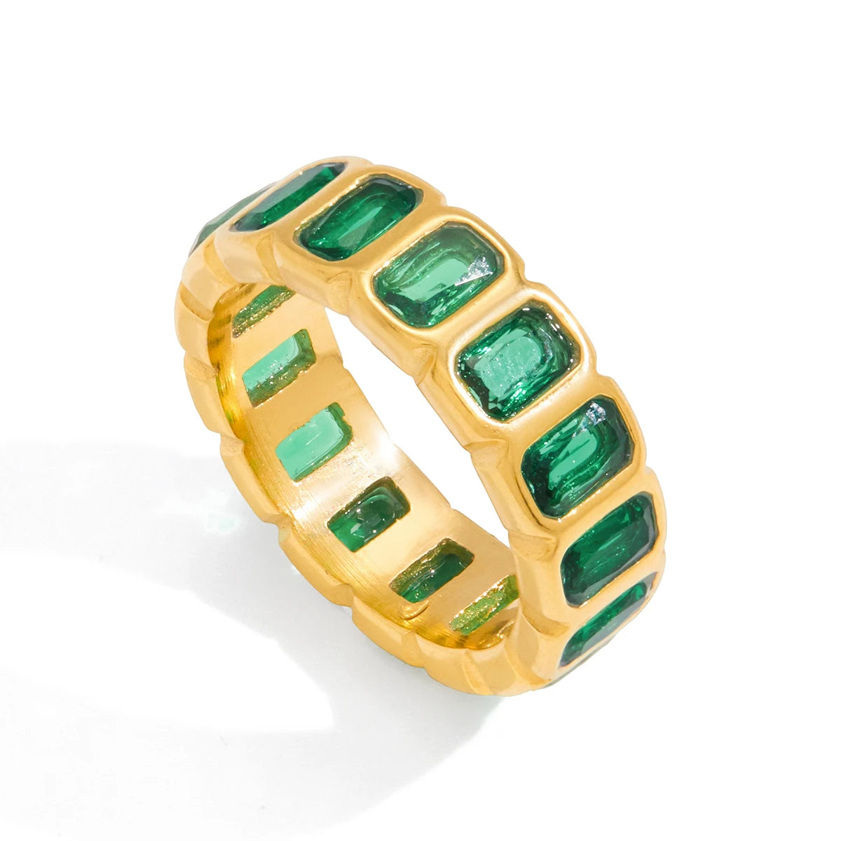 Zircon Sparkle Stackable Ring