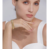 Pearl Cuban Chain Bracelet