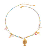 Coastal Charm Pendant Necklace