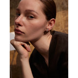 Sparkling Wing Stud Earrings