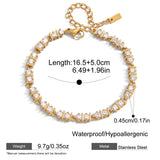 Zircon Tennis Bracelet