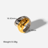 Zircon Shell Chubby Dome Ring