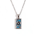 Tarot Card Pendant Necklace – Waterproof 18K Gold Plated Necklace | Ezra Gems