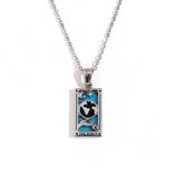 Tarot Card Pendant Necklace – Waterproof 18K Gold Plated Necklace | Ezra Gems