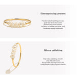 Freshwater Pearl Solitaire Ring – Waterproof 18K Gold Plated Ring | Ezra Gems