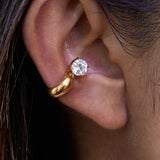 Cubic Zirconia Clip Earrings