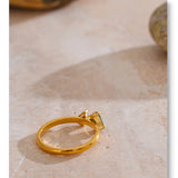 CZ Thin Stackable Ring