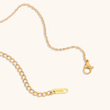 Star Glow Ray Pendant Necklace – Waterproof 18K Gold Plated Necklace | Ezra Gems