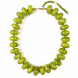 Dopamine Resin Bead Necklace – Waterproof 18K Gold Plated Necklace | Ezra Gems