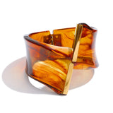Acrylic Wide Statement Bangle