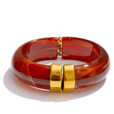 Acrylic Thick Bangle Bracelet