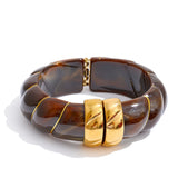 Resin Wide Statement Bangle