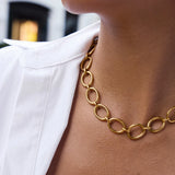 Chunky Twisted Statement Necklace