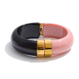Acrylic Thick Bangle Bracelet