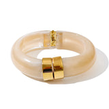 Acrylic Thick Bangle Bracelet
