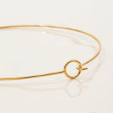 Glossy Knotted Collar Choker Necklace – Waterproof 18K Gold Plated Necklace | Ezra Gems