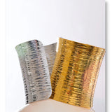 Statement Wide Metal Cuff Bracelet