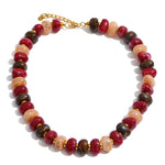 Colorful Resin Bead Chain Necklace – Waterproof 18K Gold Plated Necklace | Ezra Gems
