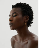 Star Moon Heart Huggie Hoop Earrings