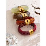 Acrylic Thick Bangle Bracelet