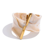 Acrylic Wide Statement Bangle