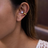 Cubic Zirconia Clip Earrings