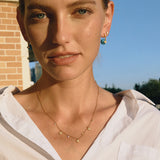 Dainty Crystal Charm Pendant Necklace