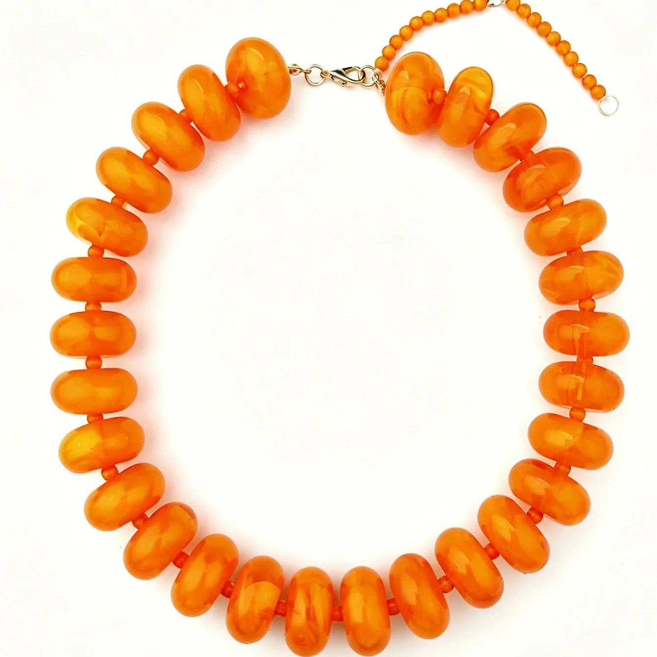 Dopamine Resin Bead Necklace