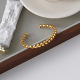 Wire Chain Cuff Bracelet