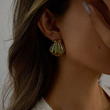 Abalone Shell Stud Earrings