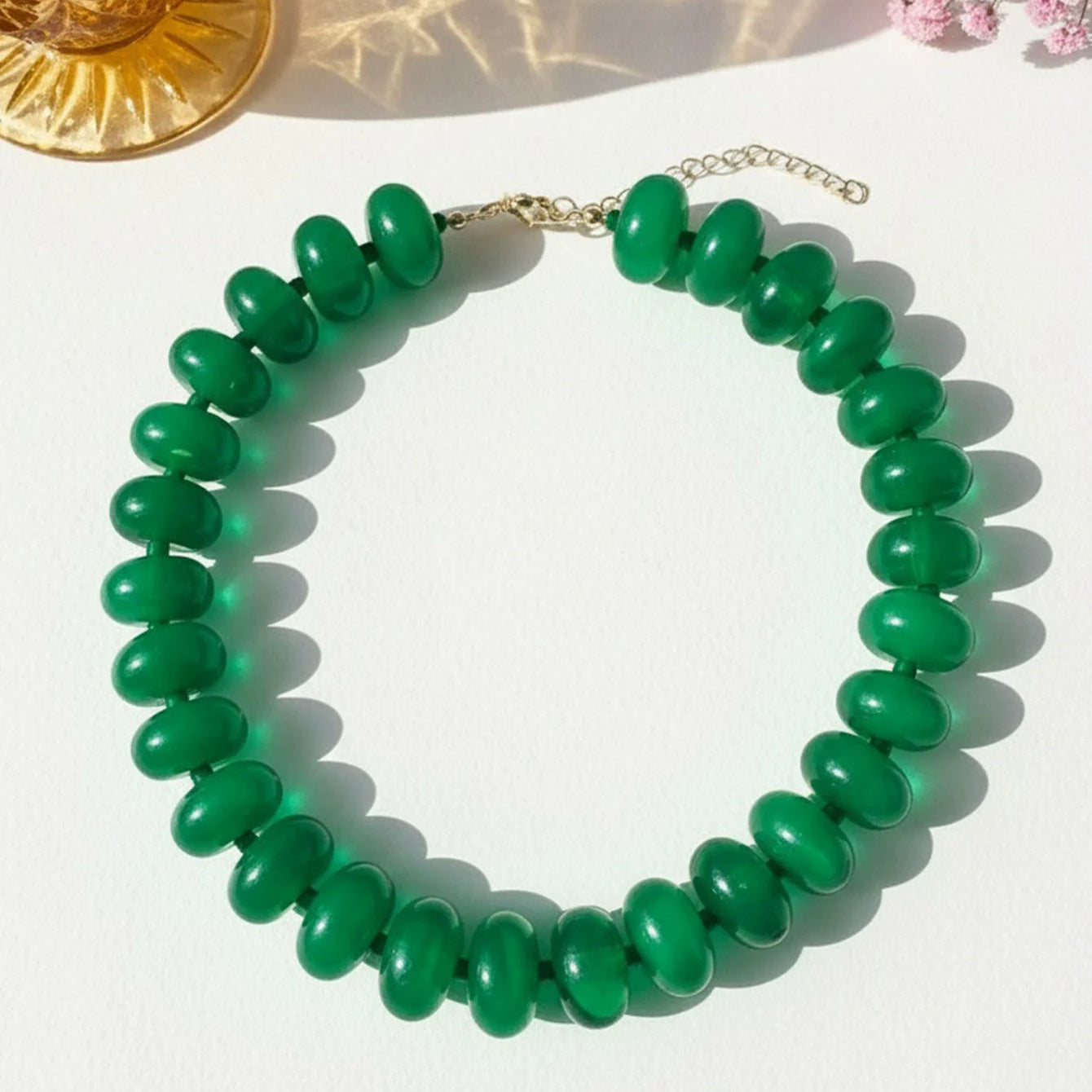 Dopamine Resin Bead Necklace