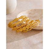 Ocean Charm Cuff Bracelet