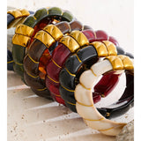 Resin Wide Statement Bangle