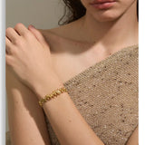 Ocean Charm Cuff Bracelet